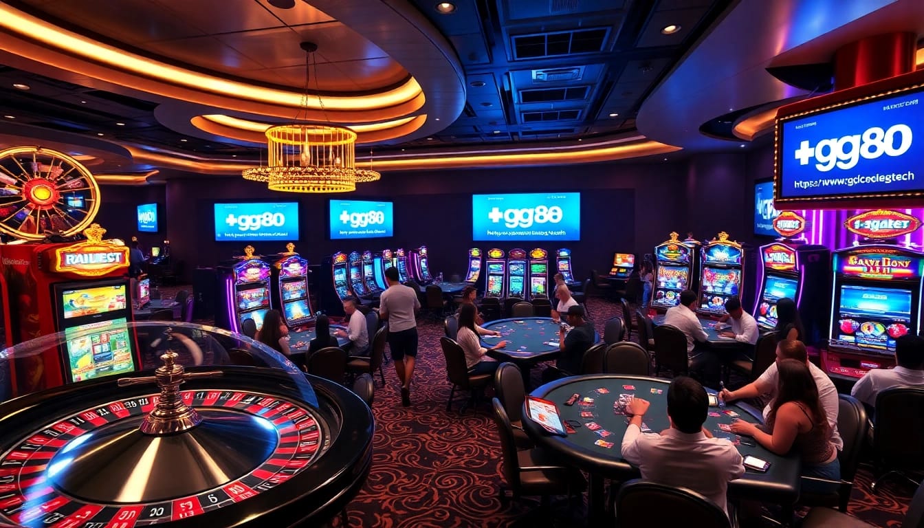 Engage in luxury gaming at https://gg88.tech/ with vibrant slots, poker tables, and roulette.