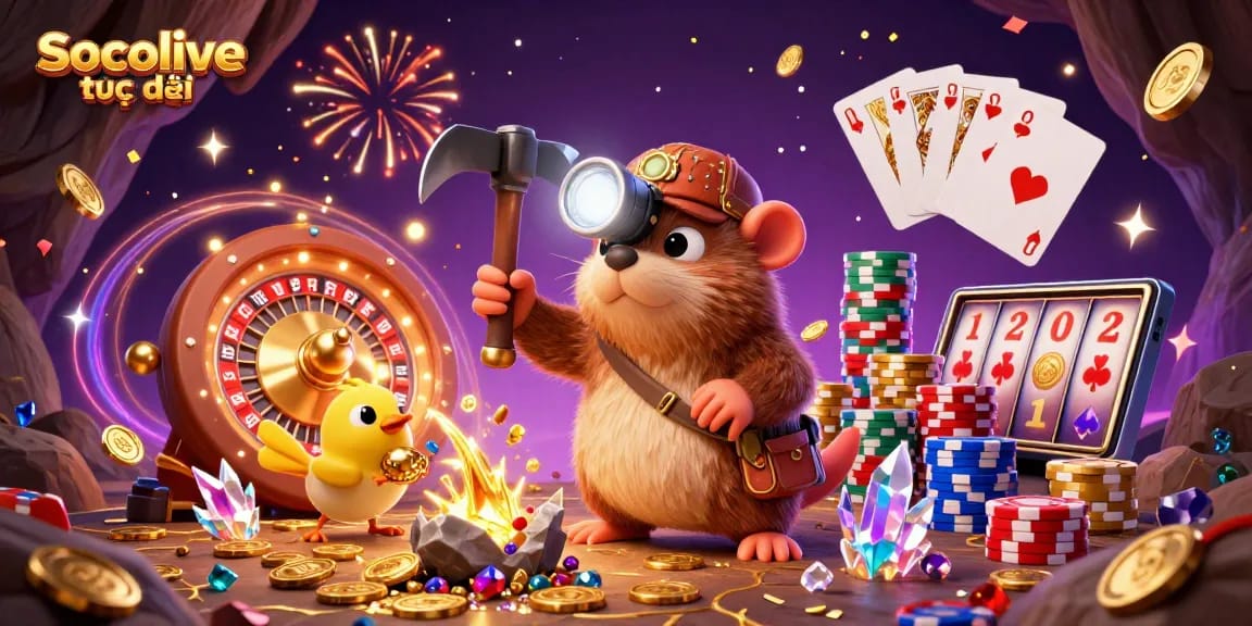 Play incredible casino games with Socolive trực tiếp for a thrilling online gambling experience.