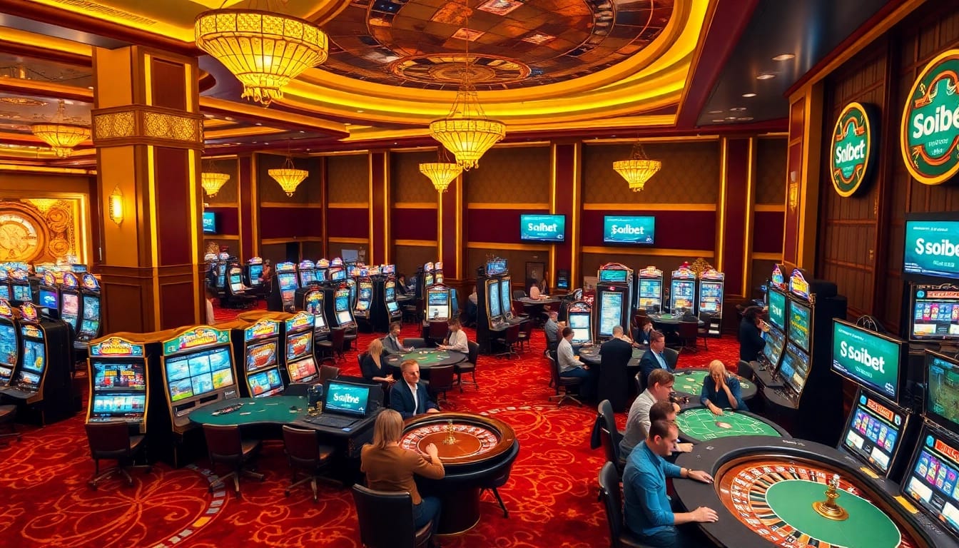 Experience the thrilling games at เว็บ soibet with a vibrant casino atmosphere full of exciting features.