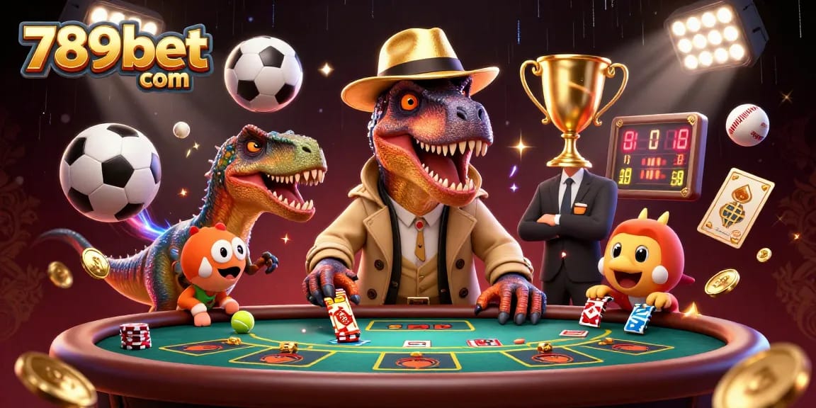 Experience thrilling gameplay at 789bet com with a dynamic casino scene featuring fun characters.