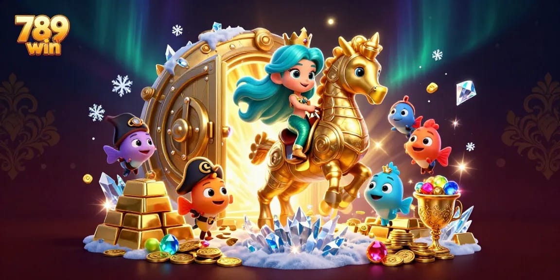 Engage with exciting gaming adventures at 789win com in this vibrant casino-themed illustration.