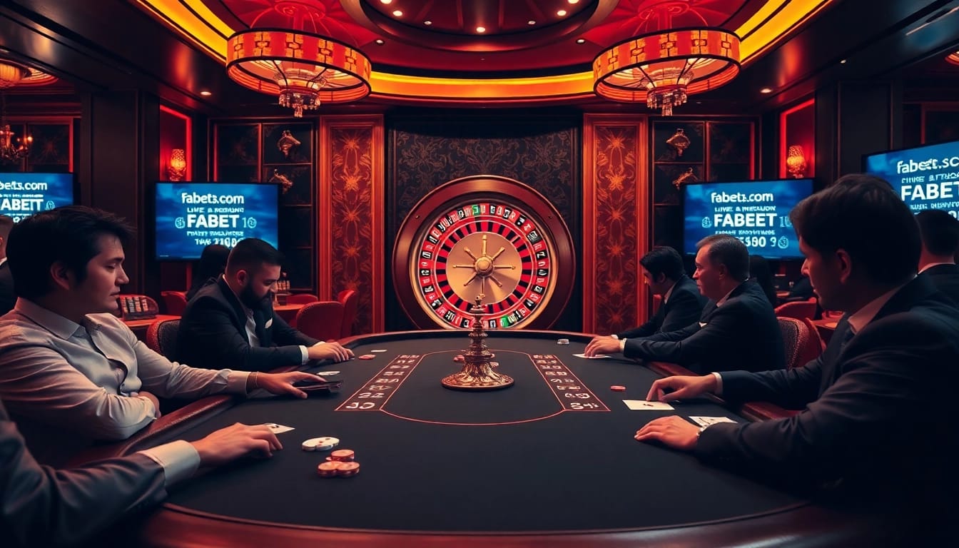 Experience high-stakes poker at fabet3.com with vibrant casino ambiance and thrilling gameplay.