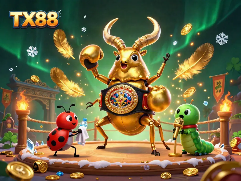 Engage with TX88's dynamic casino scene featuring vibrant characters and thrilling gambling elements