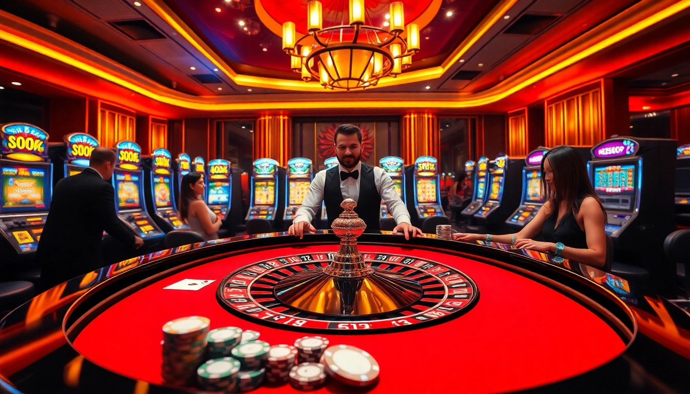 Experience the thrill of betting at CM88 nhà cái with luxurious casino ambiance and exciting games.