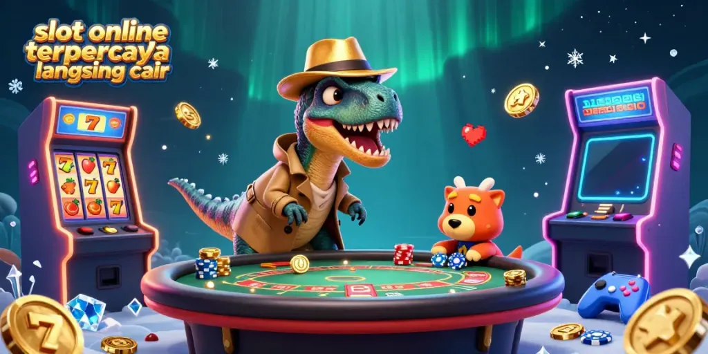 Menggoda di slot online terpercaya langsung cair, dengan karakter kartun 3D dan elemen kasino yang dinamis.