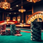 Engaging poker game at a luxury casino, highlighting features from https://c168seo.com/.