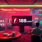 Gamblers enjoy various games at f168 com, the premier online casino for 2026, glowing with excitement.