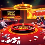 Experience the excitement of gambling with players at a roulette table featuring promotions from https://www.bdjl.win/.