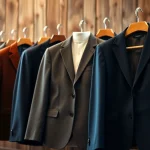 Showcasing attractive blazers as a key offering from an Apparel Manufacturer, highlighting craftsmanship.