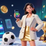 Engage with GO 99 sports betting app through this vibrant casino illustration.