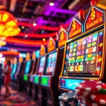 Menangkan slot gacor dengan slot mesin penuh warna dalam suasana kasino yang meriah.