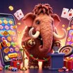 Experience the excitement at Link SC88 with a vibrant casino scene featuring unique characters and dynamic gaming elements.