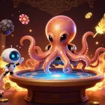 Play exciting games at sunwin3 with alien octopus dealer and vibrant casino elements.