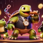 Experience thrilling gaming action at lv88 with a colorful 3D casino scene featuring unique characters.
