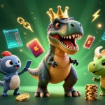 Compete in the thrilling world of phbet bet, where a T-Rex shuffles cards with a pterodactyl assistant and a baby triceratops stacks chips.